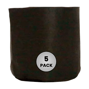 RediRoot Fabric Pot 2 Gallon Black (5 Pack)